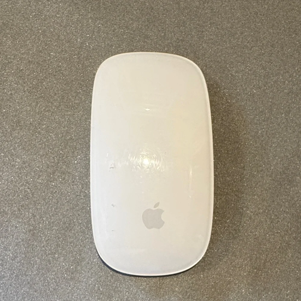Apple Sleek Silver Mouse